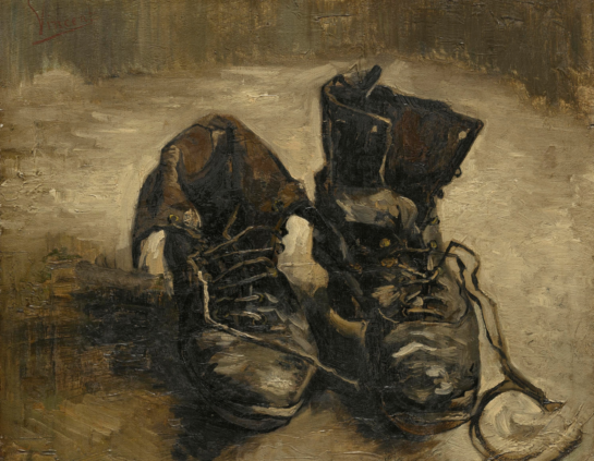 ゴッホ「靴」1886