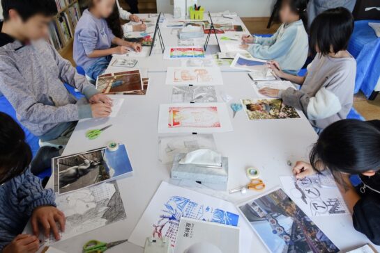 シルクスクリーン下絵制作