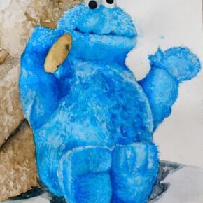 ぬいぐるみ着彩（小６）