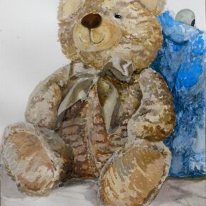 ぬいぐるみ着彩（小６）