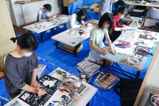 コラージュ1_2026年5月31日｜千葉市稲毛区の絵画教室　穴川キッズアトリエ・ベアヒェン